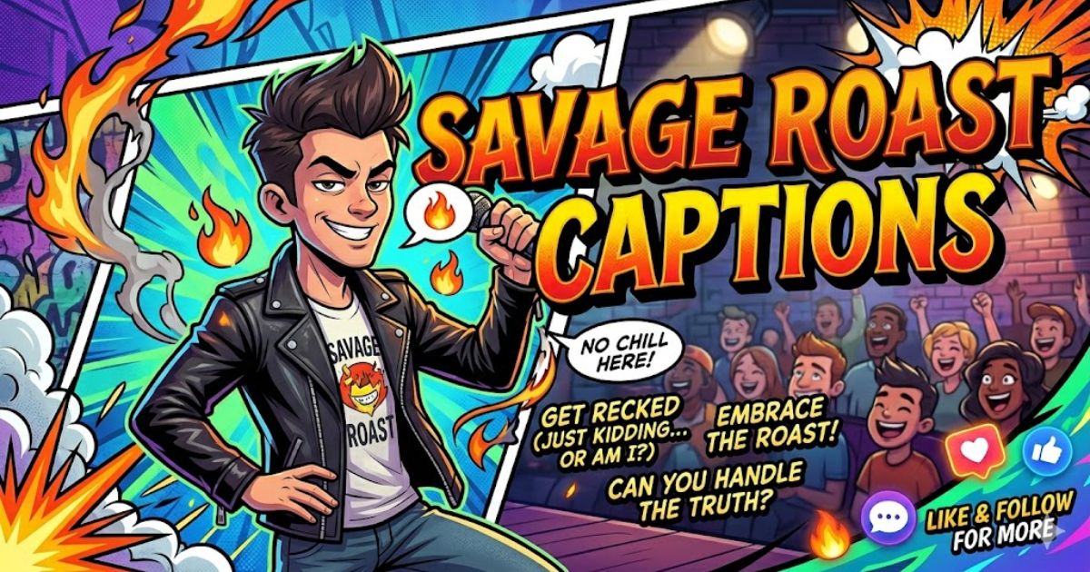 Savage Roast Captions